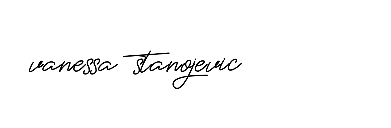 Signature of vanessa-stanojevic