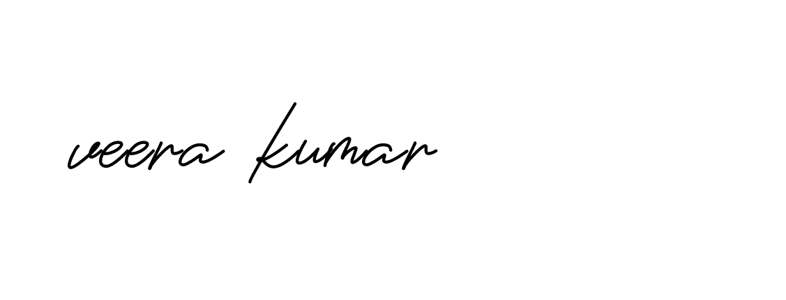 Signature of veera-kumar