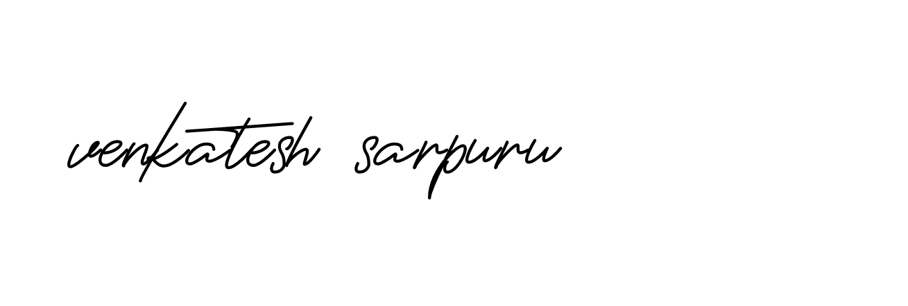 Signature of venkatesh-sarpuru