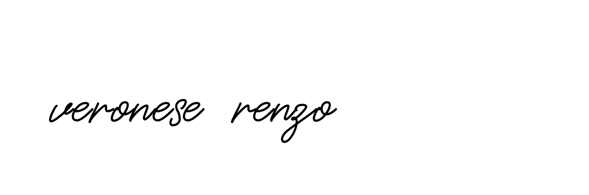 Signature of veronese-renzo