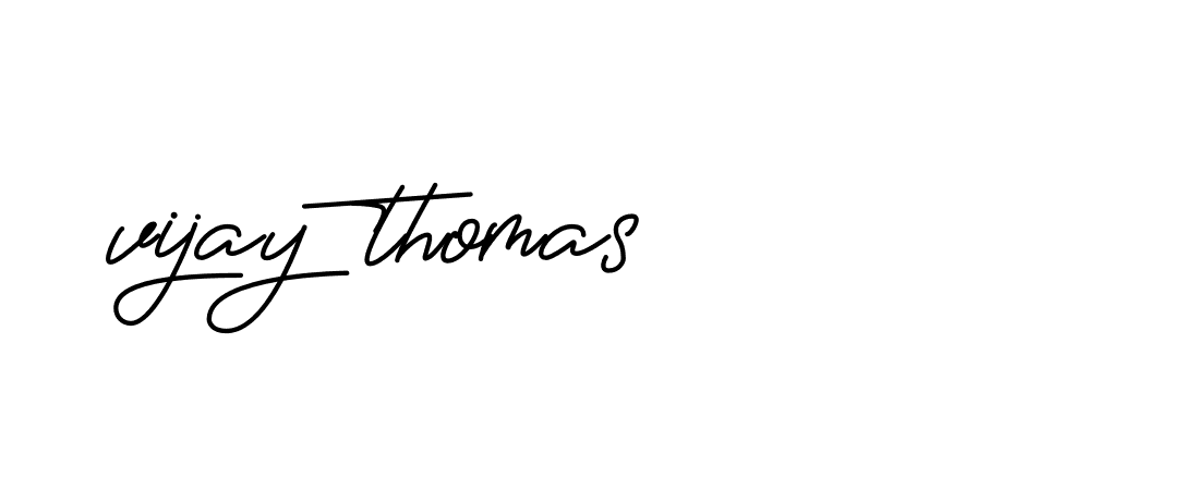 Signature of vijay-thomas