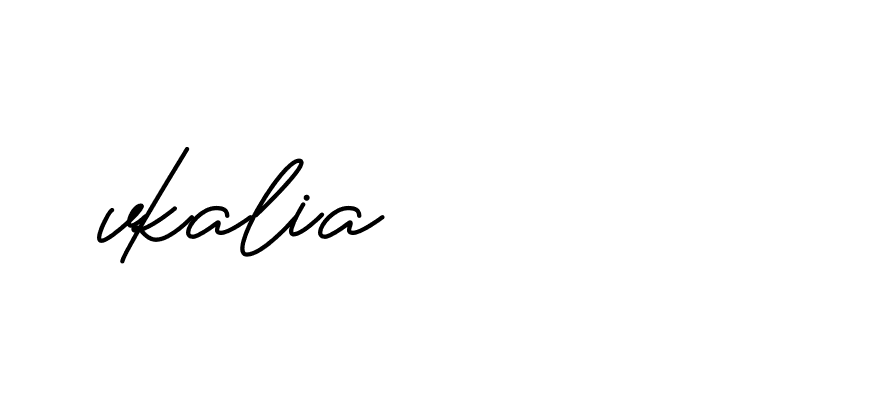 Signature of vkalia