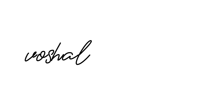 Signature of voshal