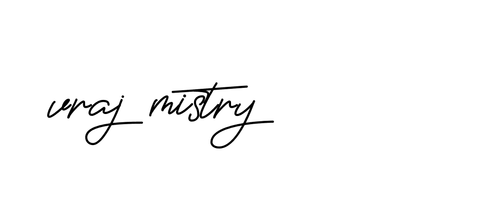 Signature of vraj-mistry