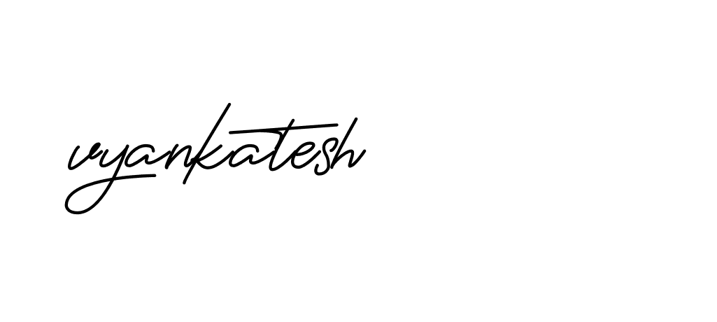 Signature of vyankatesh