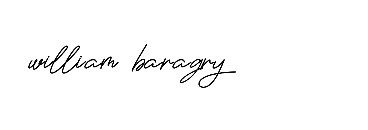 Signature of william-baragry