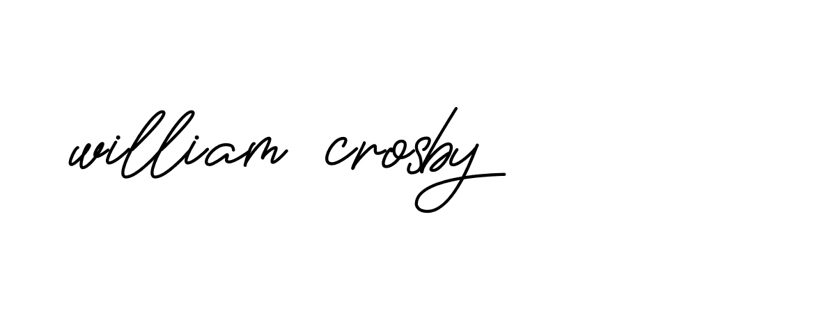 Signature of william-crosby