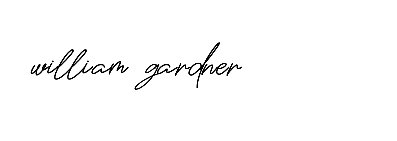 Signature of william-gardner