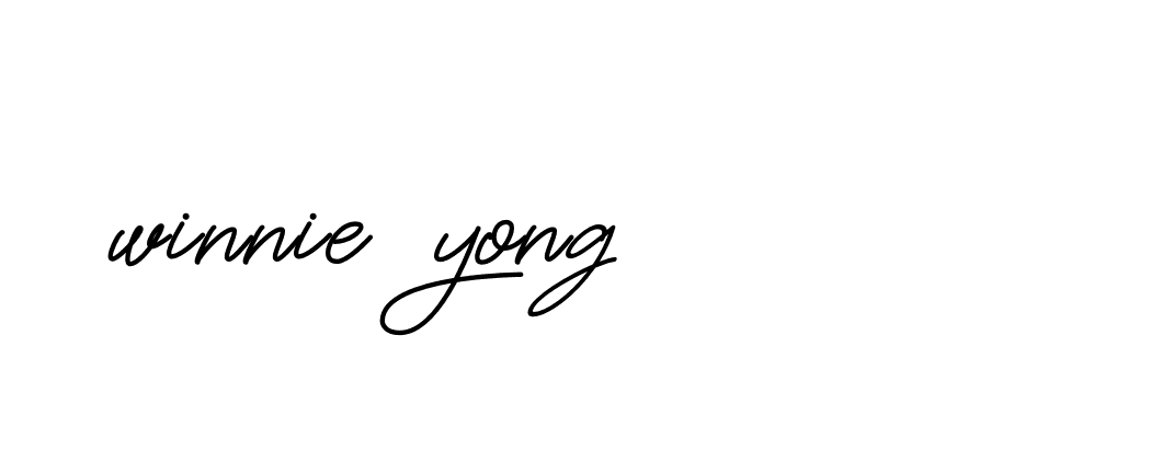 Signature of winnie-yong