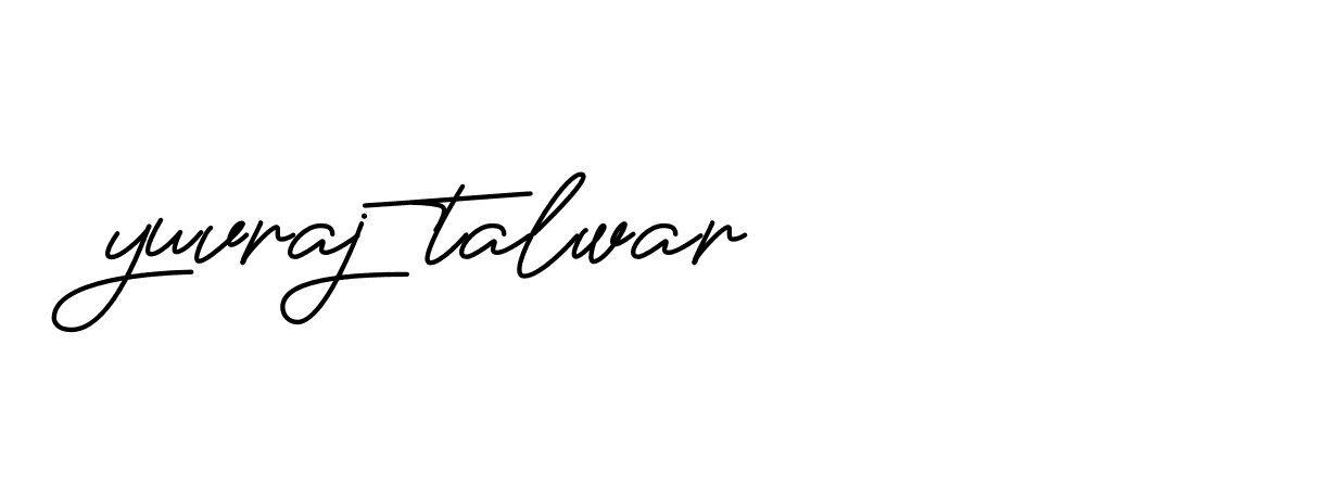 Signature of yuvraj-talwar