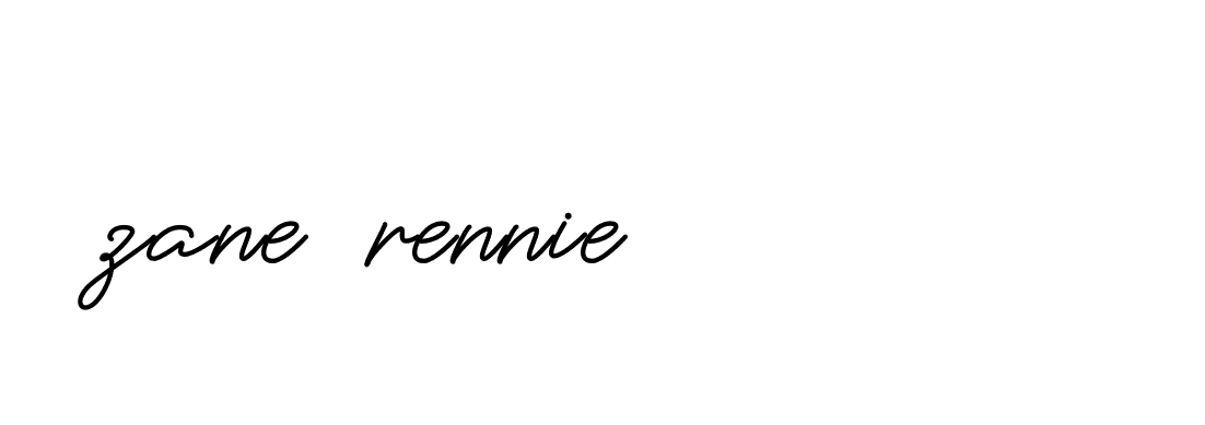 Signature of zane-rennie