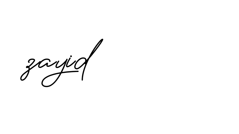 Signature of zayid