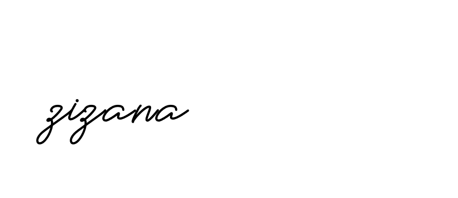 Signature of zizana