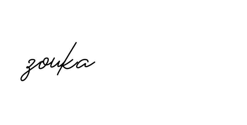 Signature of zouka