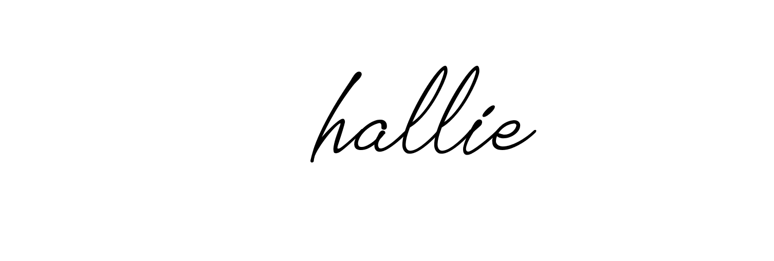 Signature of -----------hallie