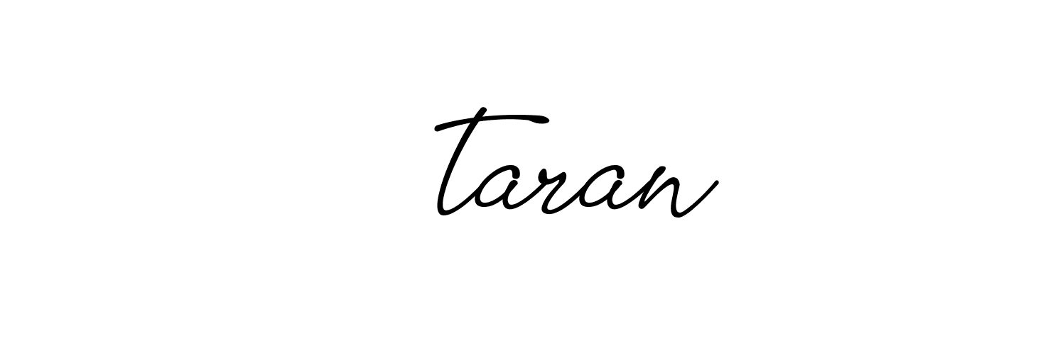 Signature of -----------taran