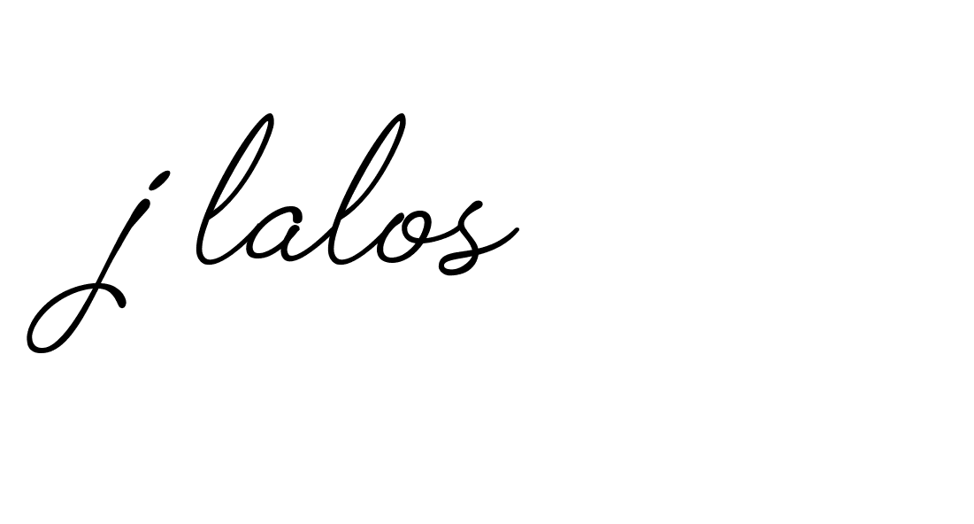 Signature of -j-lalos