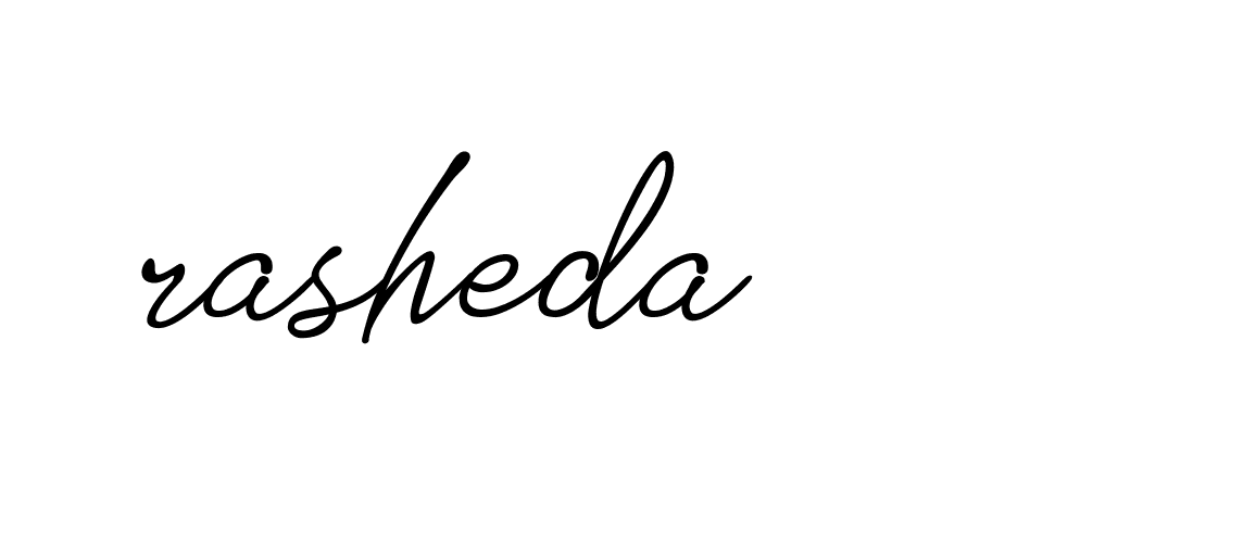 Signature of -rasheda