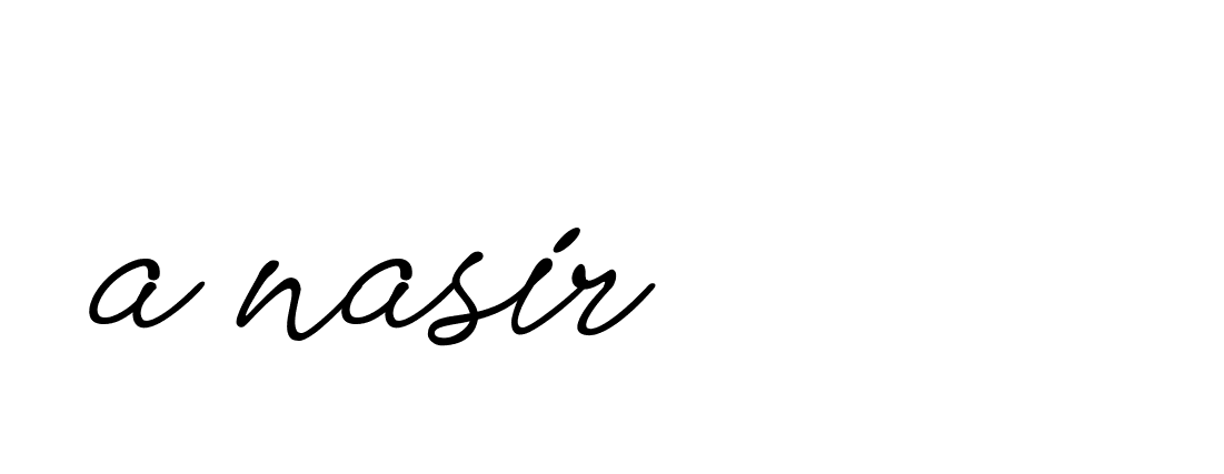 Signature of a-nasir-