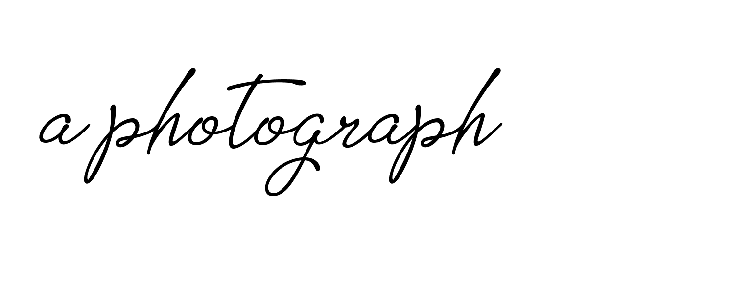 Signature of a-photograph