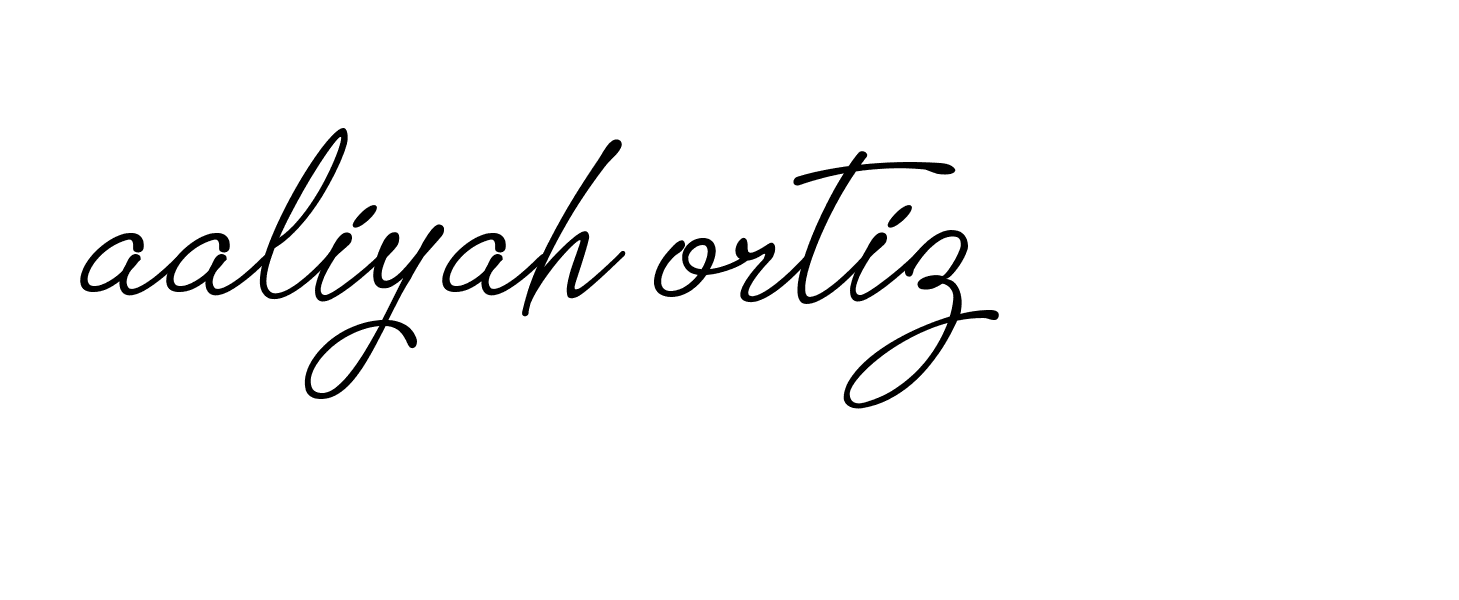 Signature of aaliyah-ortiz