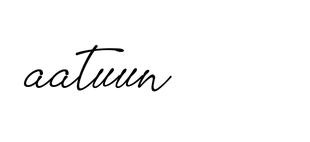 Signature of aatuun