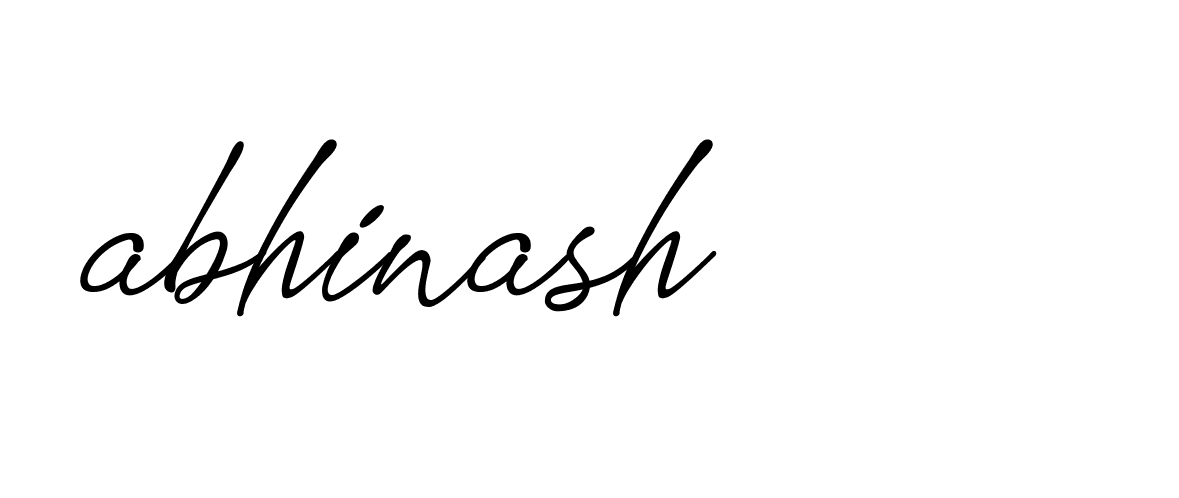 Signature of abhinash