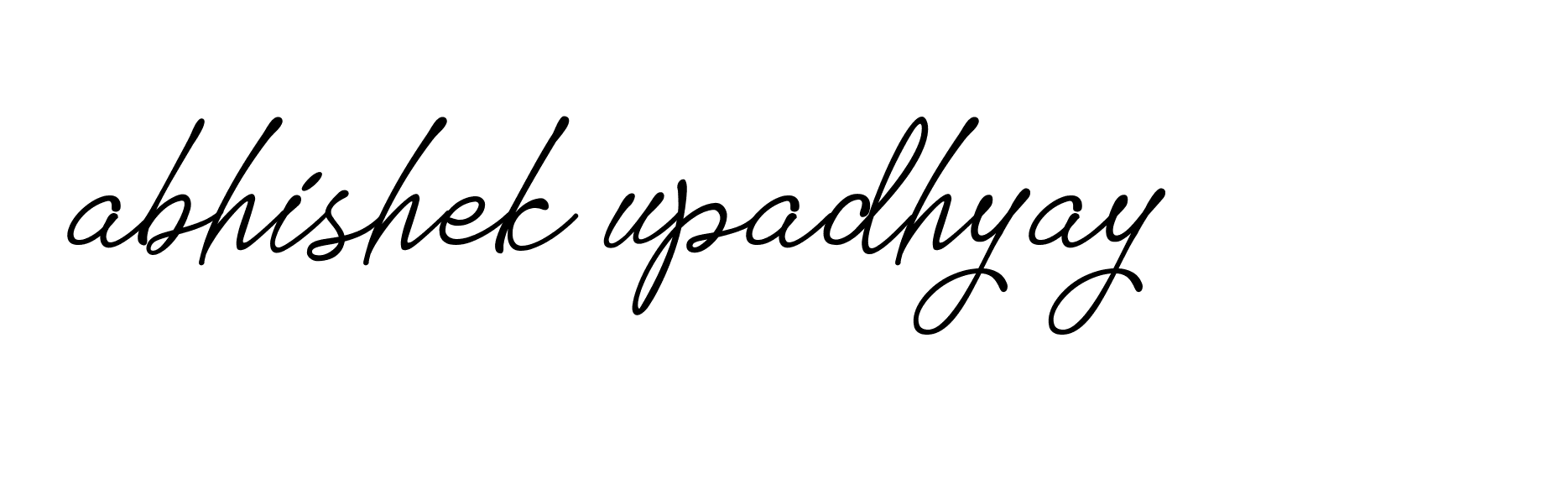 Signature of abhishek-upadhyay