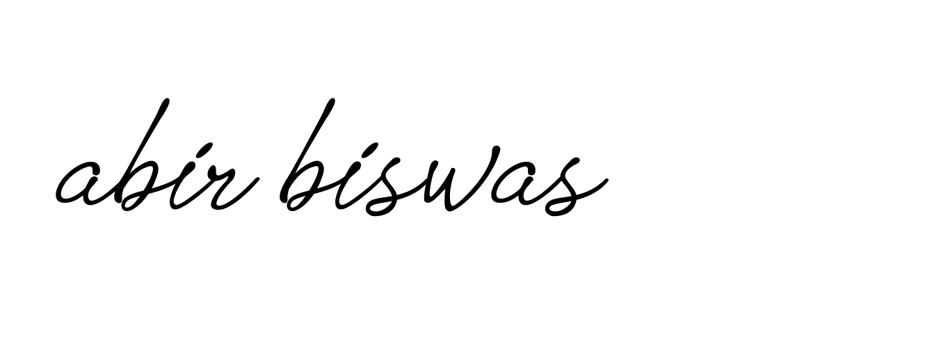 Signature of abir-biswas