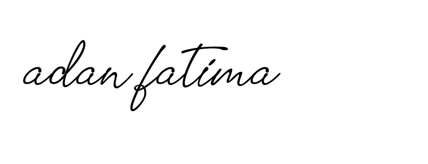 Signature of adan-fatima-