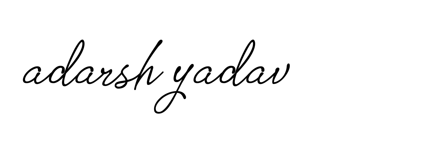 Signature of adarsh-yadav