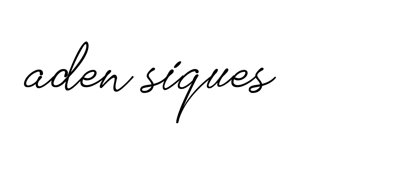 Signature of aden-siques