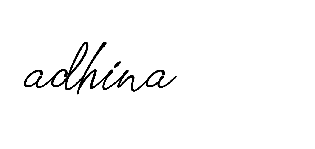 Signature of adhina