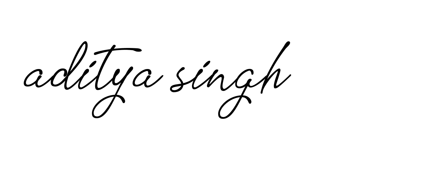 Signature of aditya-singh