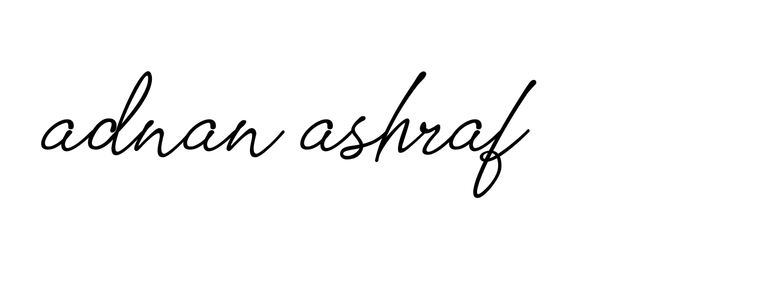 Signature of adnan-ashraf