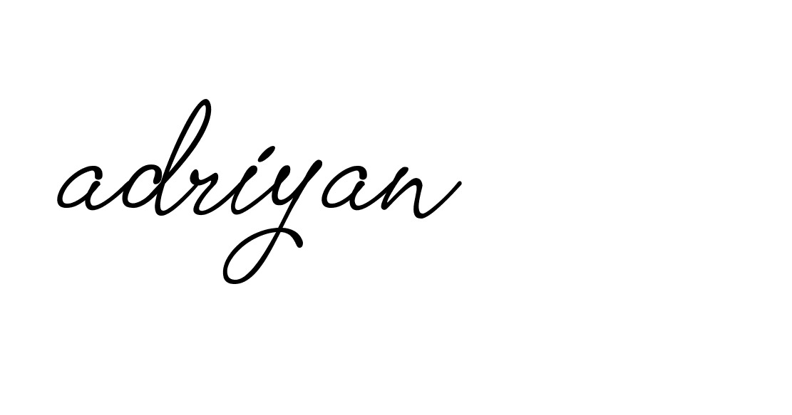 Signature of adriyan