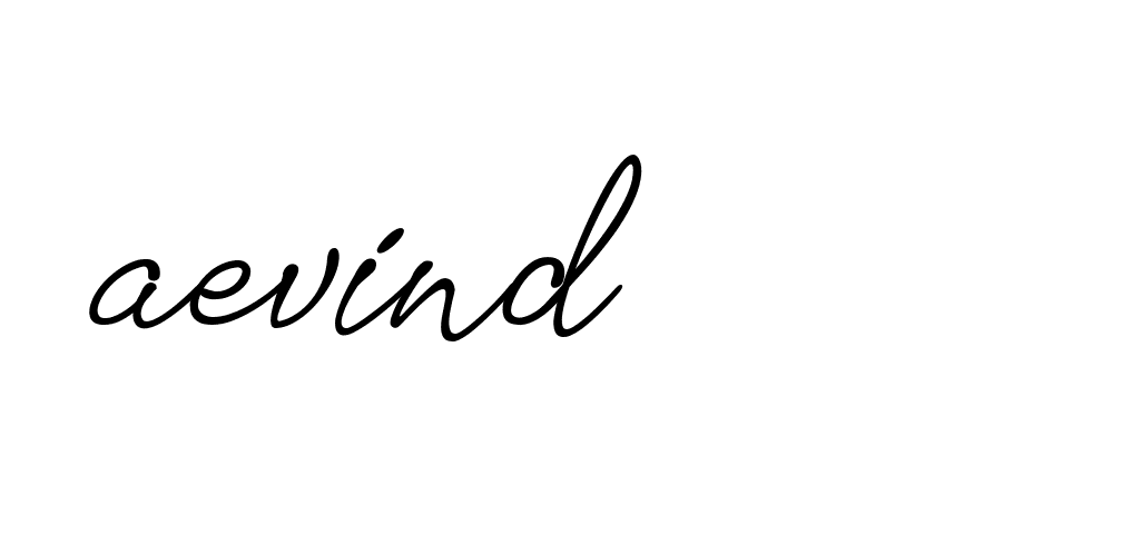 Signature of aevind