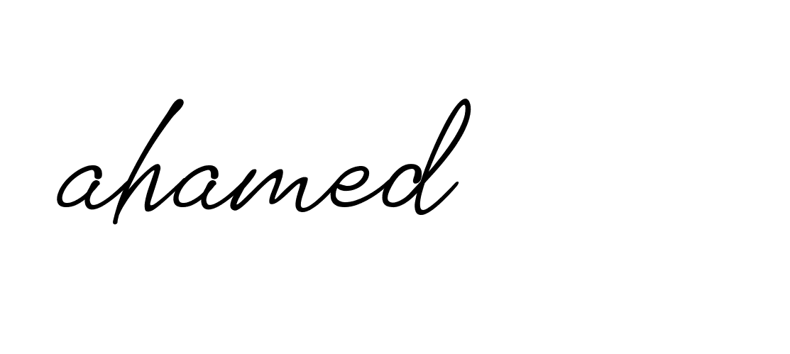 Signature of ahamed