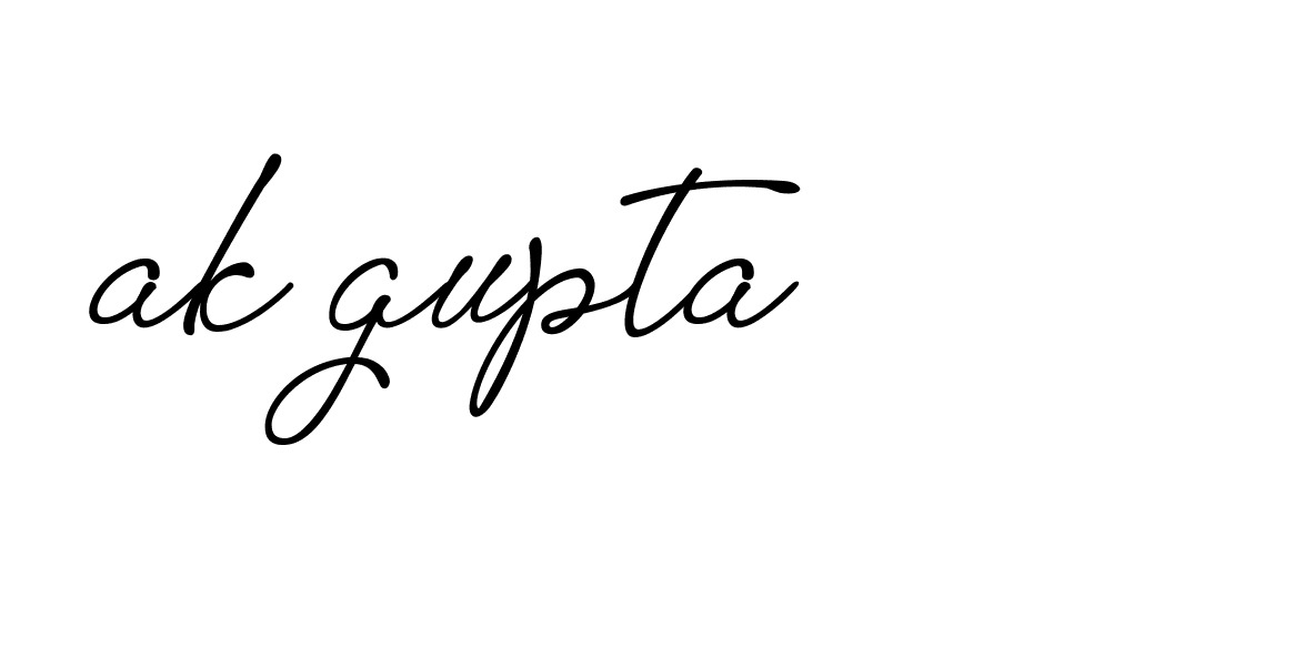 Signature of ak-gupta