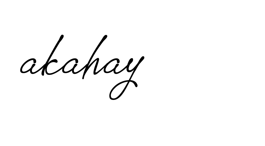 Signature of akahay