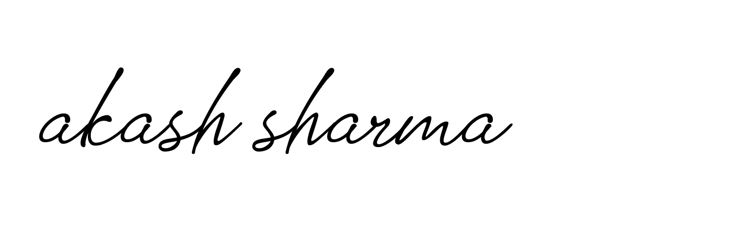 Signature of akash-sharma