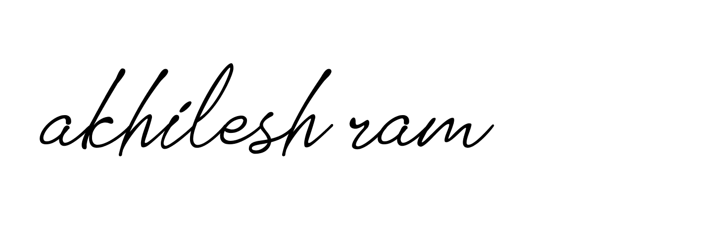 Signature of akhilesh-ram