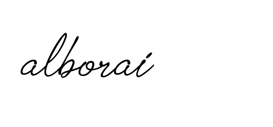 Signature of alborai