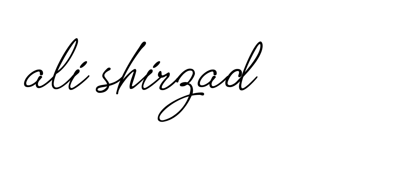 Signature of ali-shirzad