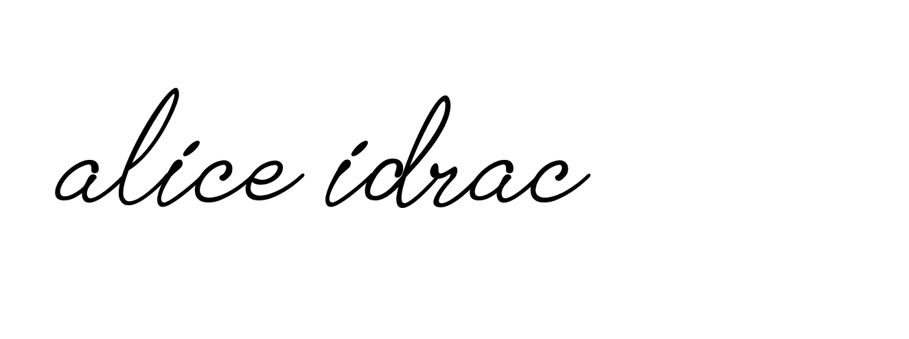 Signature of alice-idrac