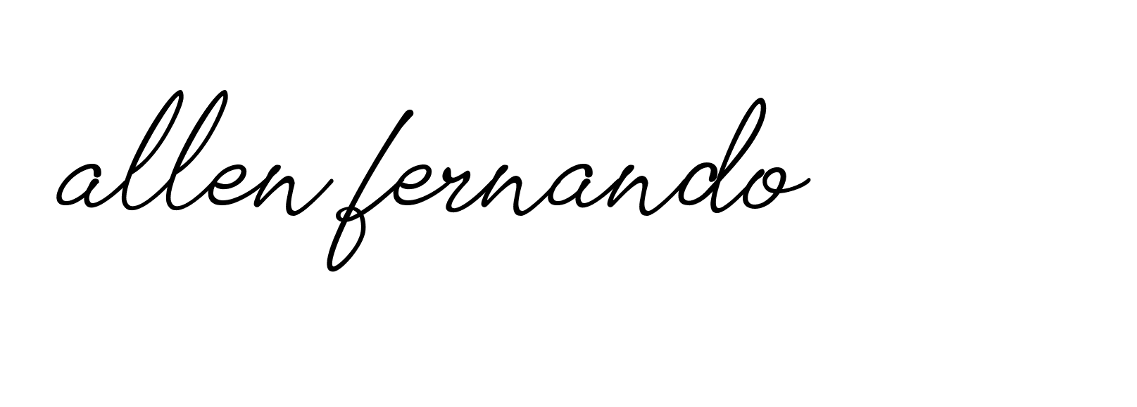 Signature of allen-fernando