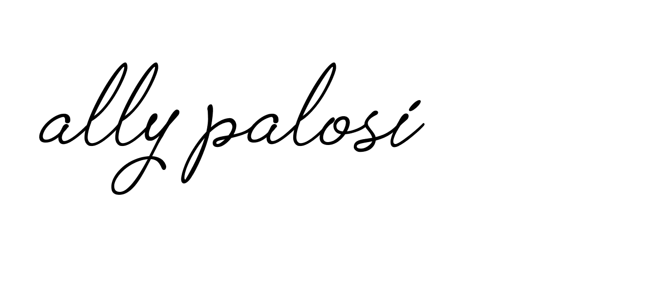 Signature of ally-palosi