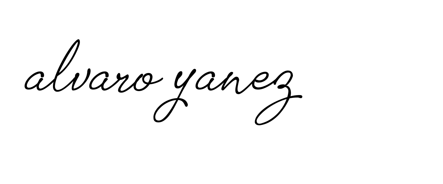 Signature of alvaro-yanez