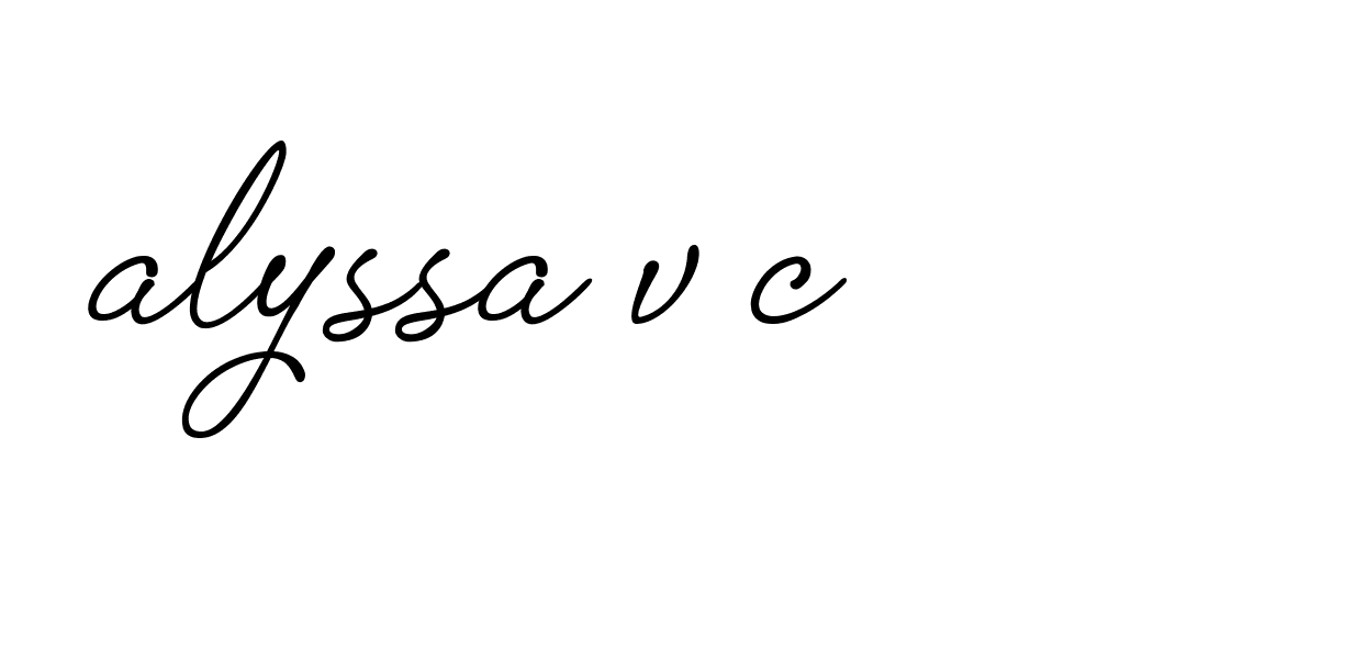 Signature of alyssa-v-c