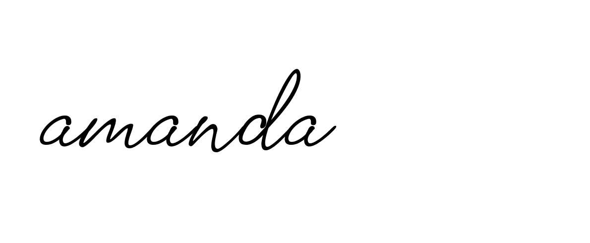 Signature of amanda-